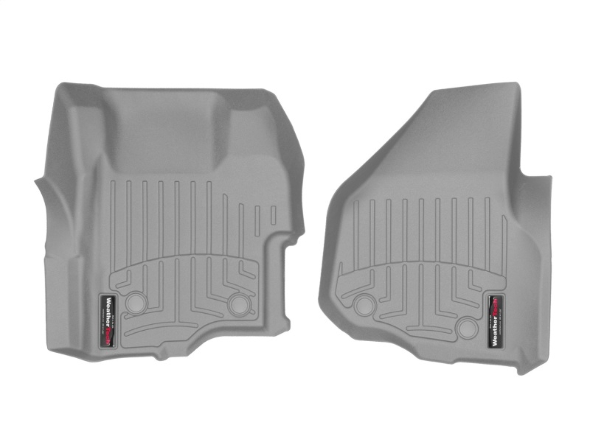 Picture of WeatherTech WT FloorLiner-Front-Grey Floor Mats - 464261