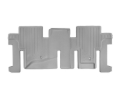 Picture of WeatherTech WT FloorLiner-Rear-Grey Floor Mats - 464452