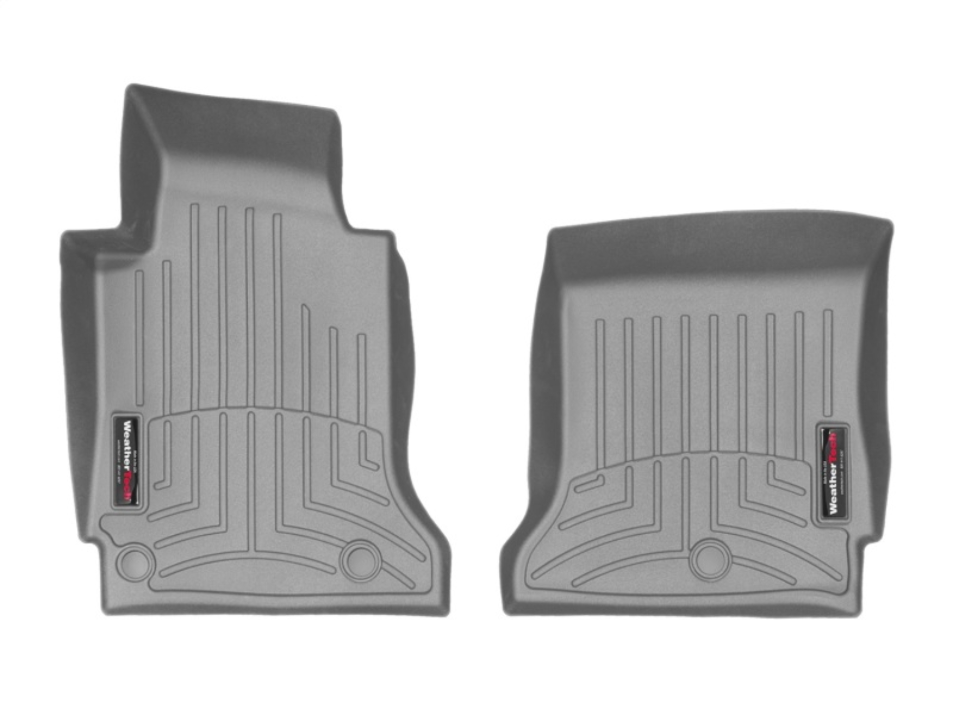 Picture of WeatherTech WT FloorLiner-Front-Grey Floor Mats - 464731