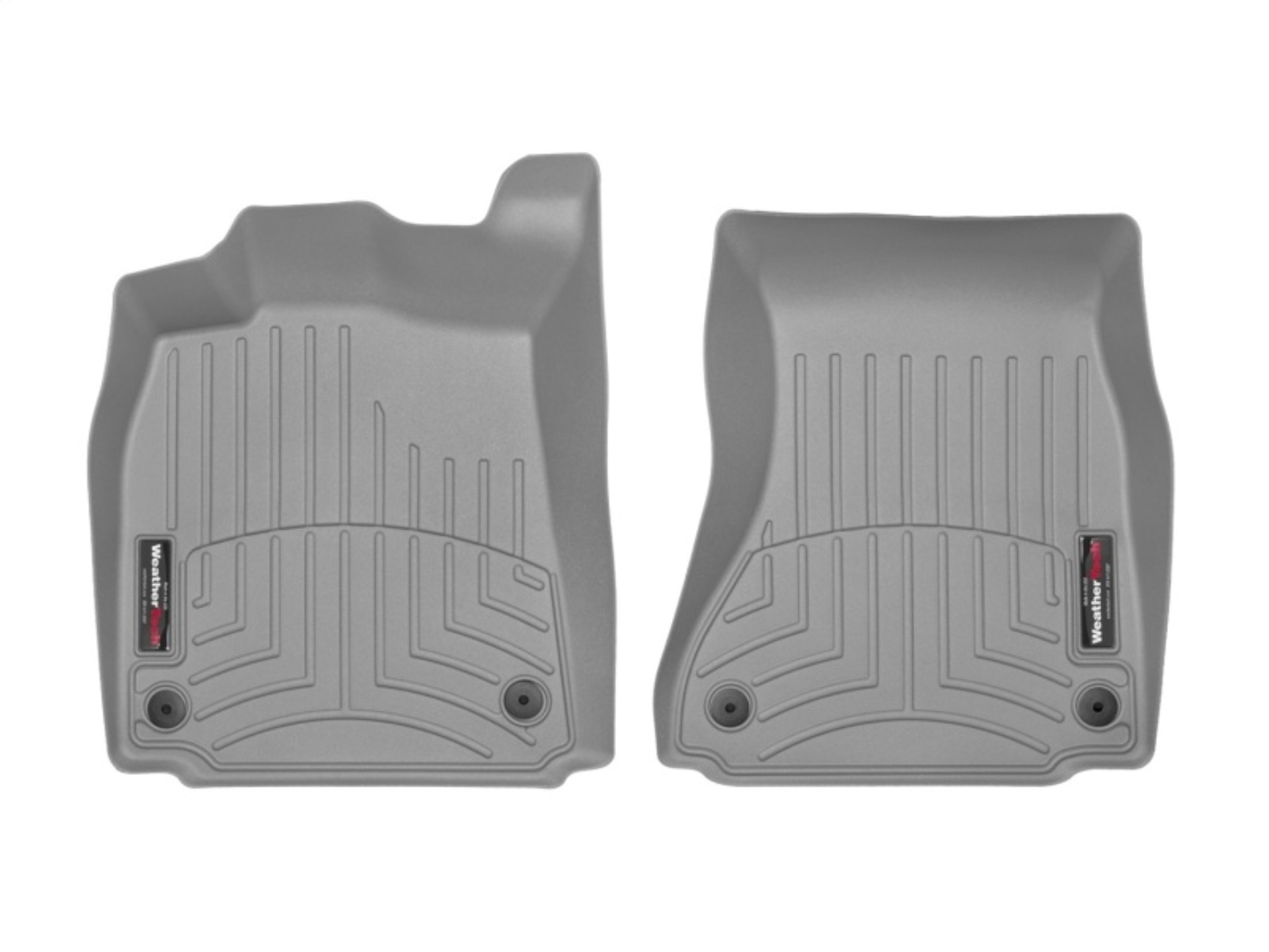 Picture of WeatherTech WT FloorLiner-Front-Grey Floor Mats - 465641