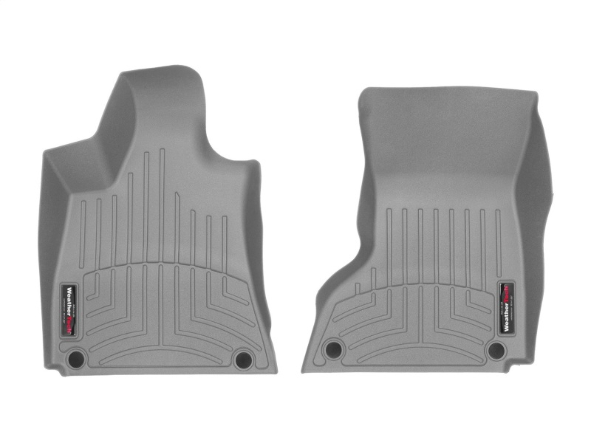 Picture of WeatherTech WT FloorLiner-Front-Grey Floor Mats - 466101