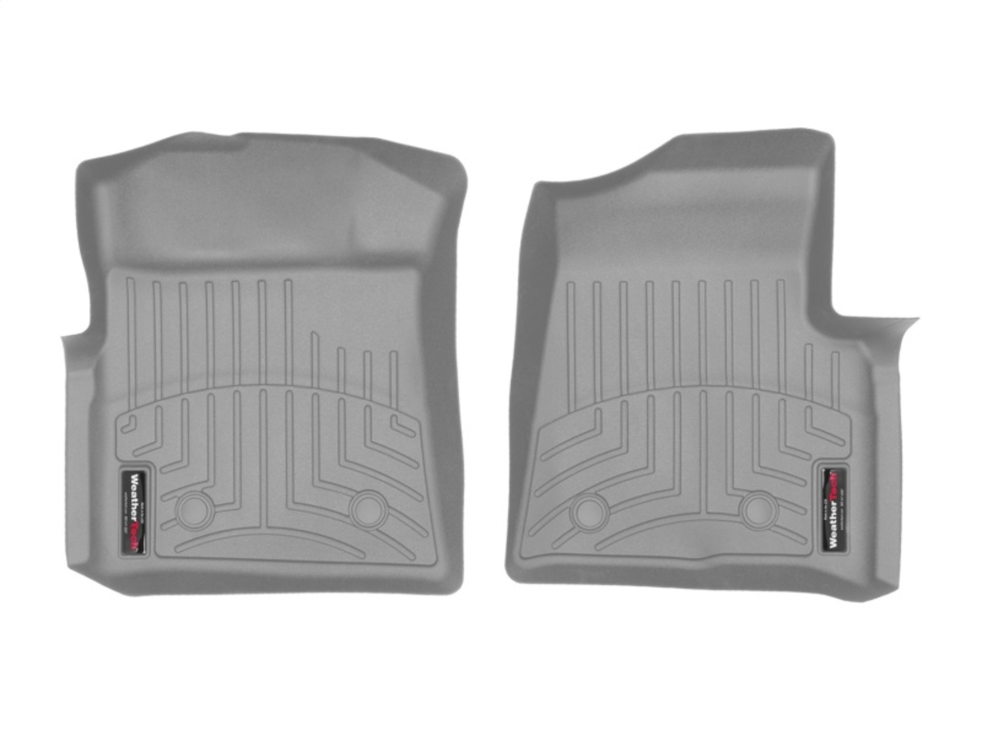 Picture of WeatherTech WT FloorLiner-Front-Grey Floor Mats - 466131