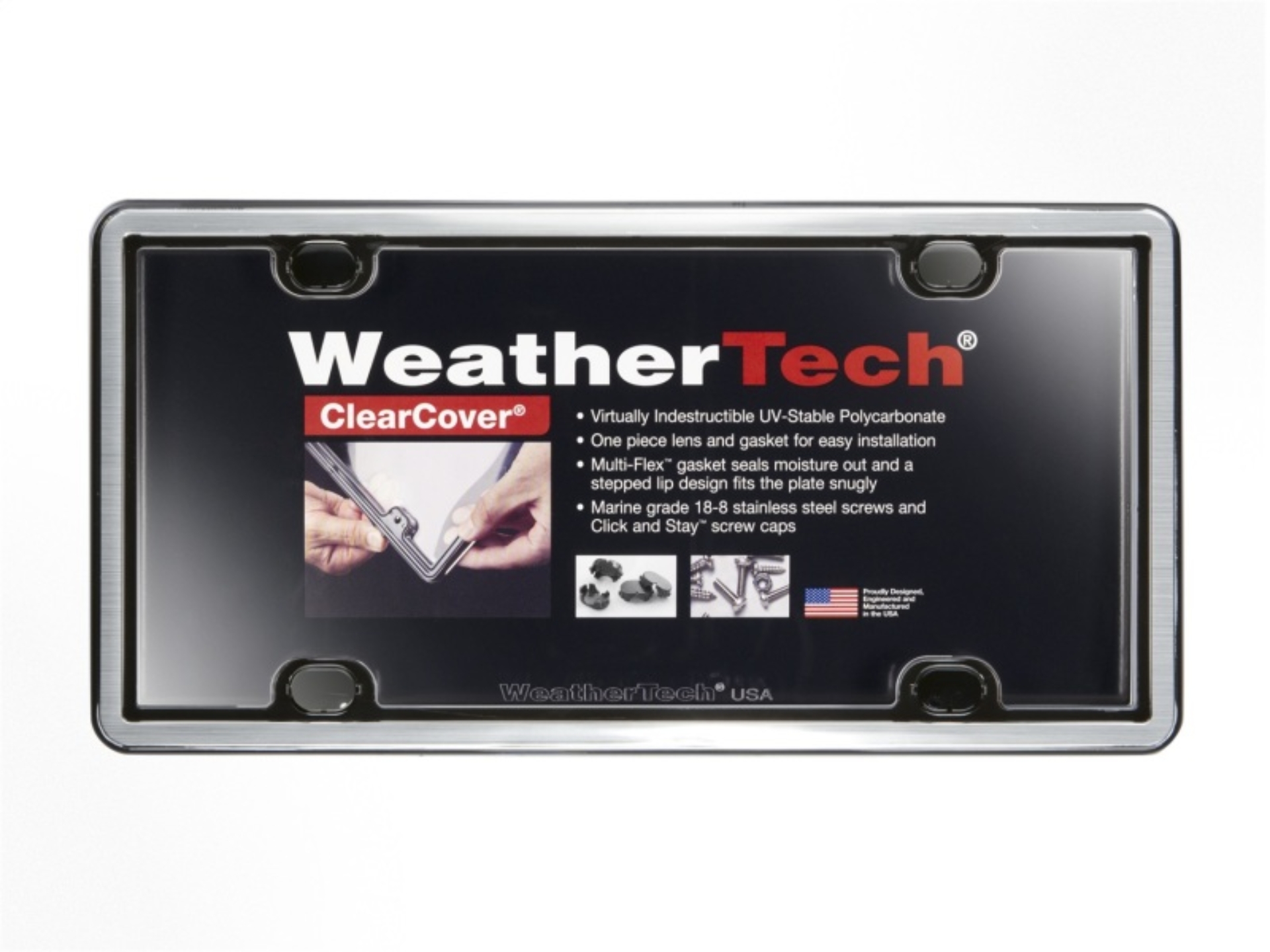Picture of WeatherTech WT ClearCover License Frame - 60027