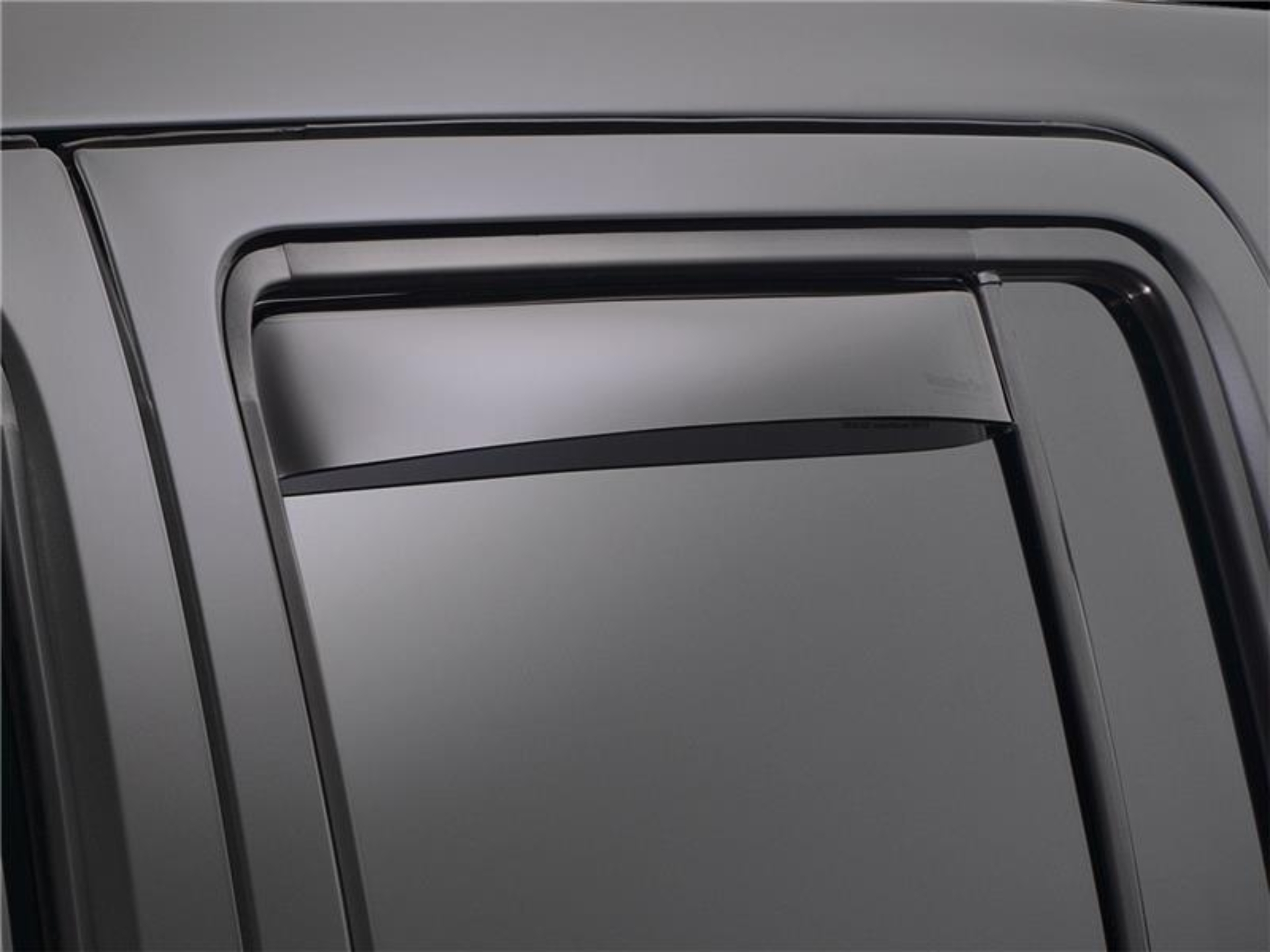 Picture of WeatherTech WT Deflector-Rear-Drk Smk Wind Deflectors - 81389