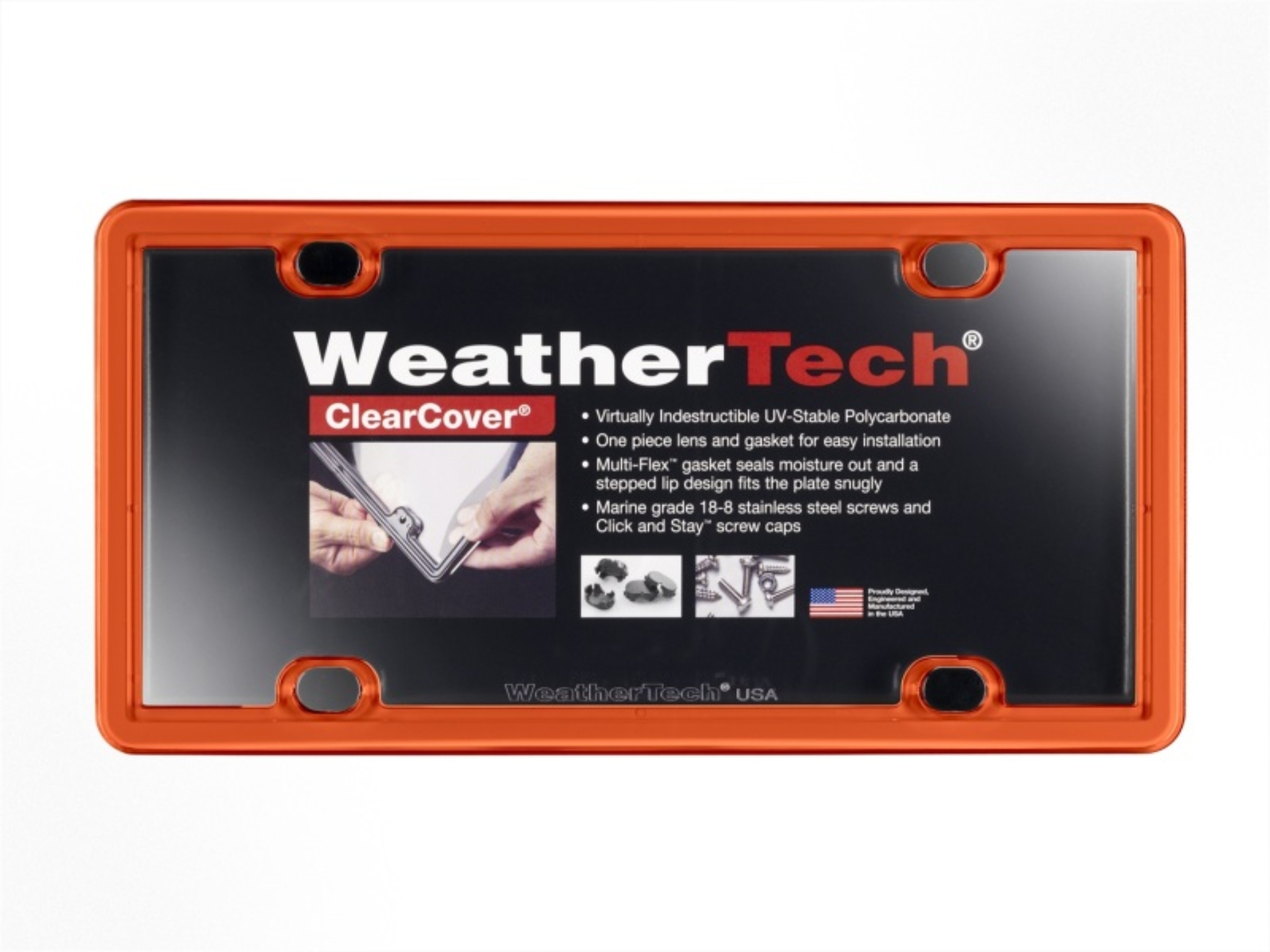 Picture of WeatherTech WT ClearCover License Frame - 8ALPCC13
