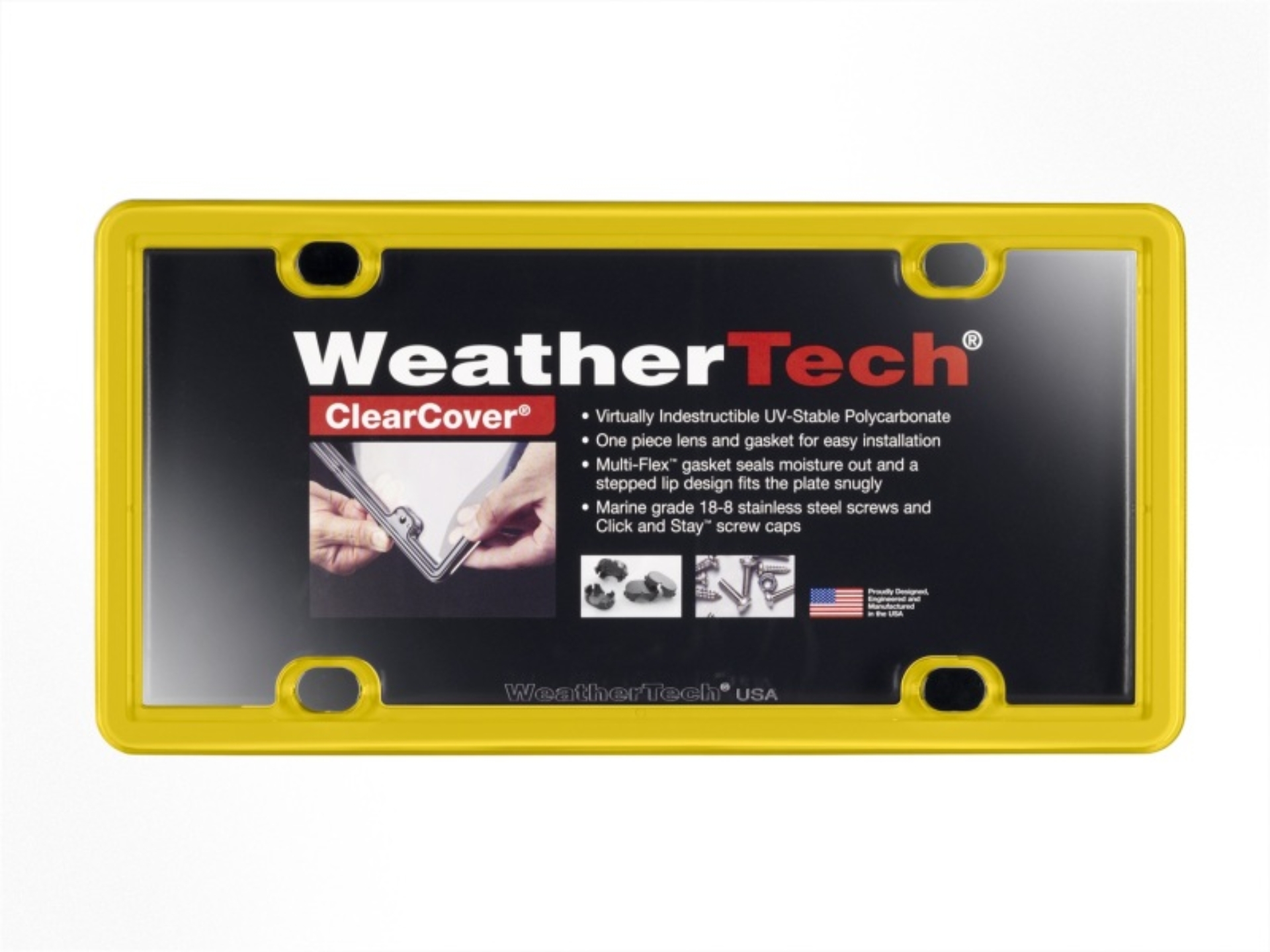 Picture of WeatherTech WT ClearCover License Frame - 8ALPCC14