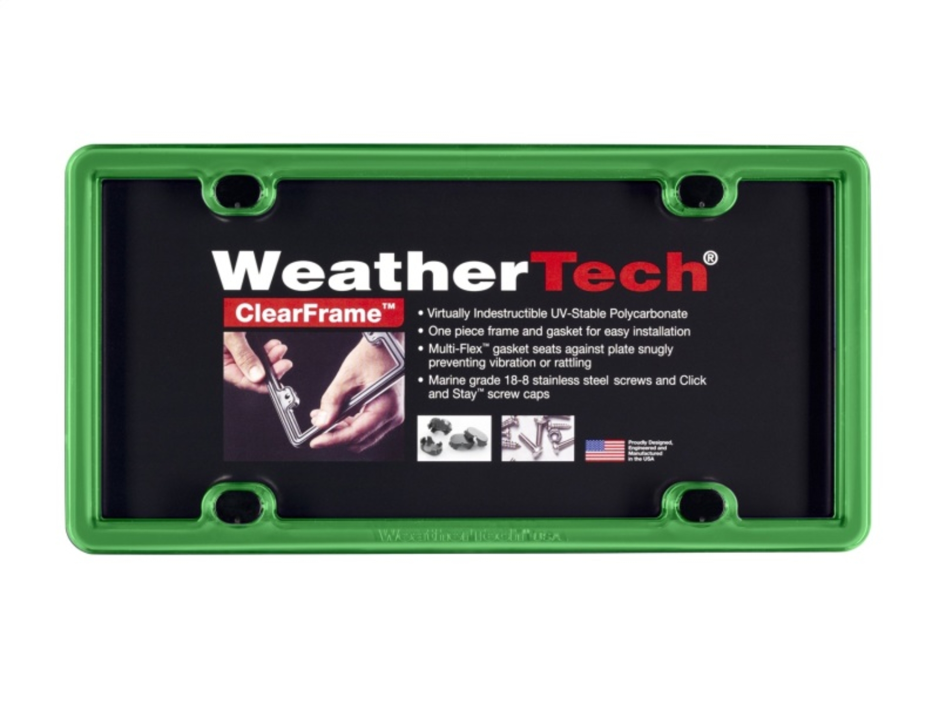 Picture of WeatherTech WT ClearFrame License Frame - 8ALPCF11