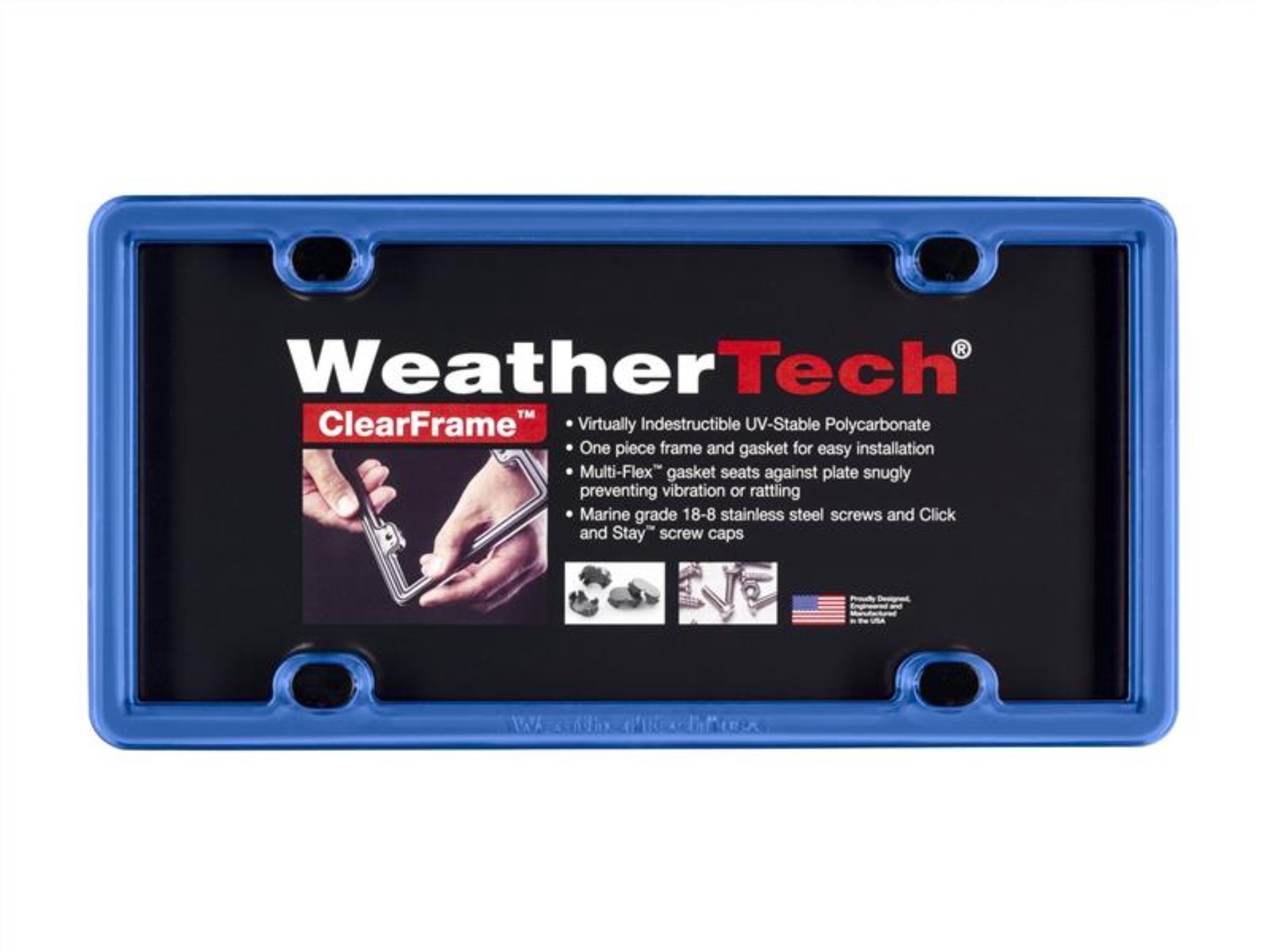 Picture of WeatherTech WT ClearFrame License Frame - 8ALPCF21