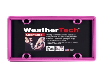 Picture of WeatherTech WT ClearFrame License Frame - 8ALPCF3