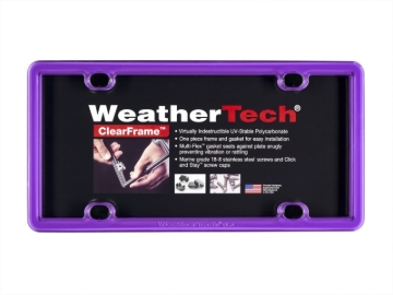 Picture of WeatherTech WT ClearFrame License Frame - 8ALPCF5
