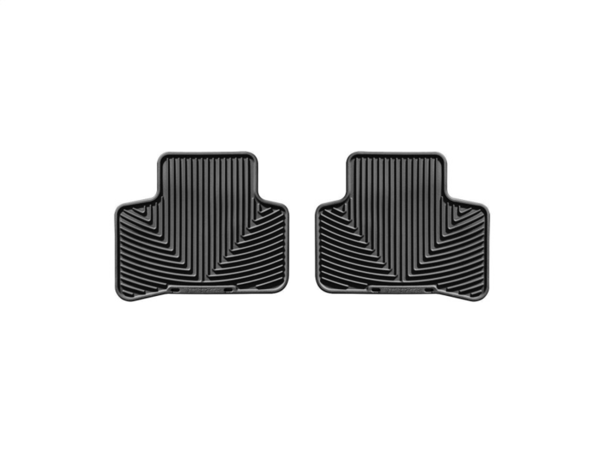 Picture of WeatherTech WT Rubber Mats-Rear-Blk Floor Mats - W100