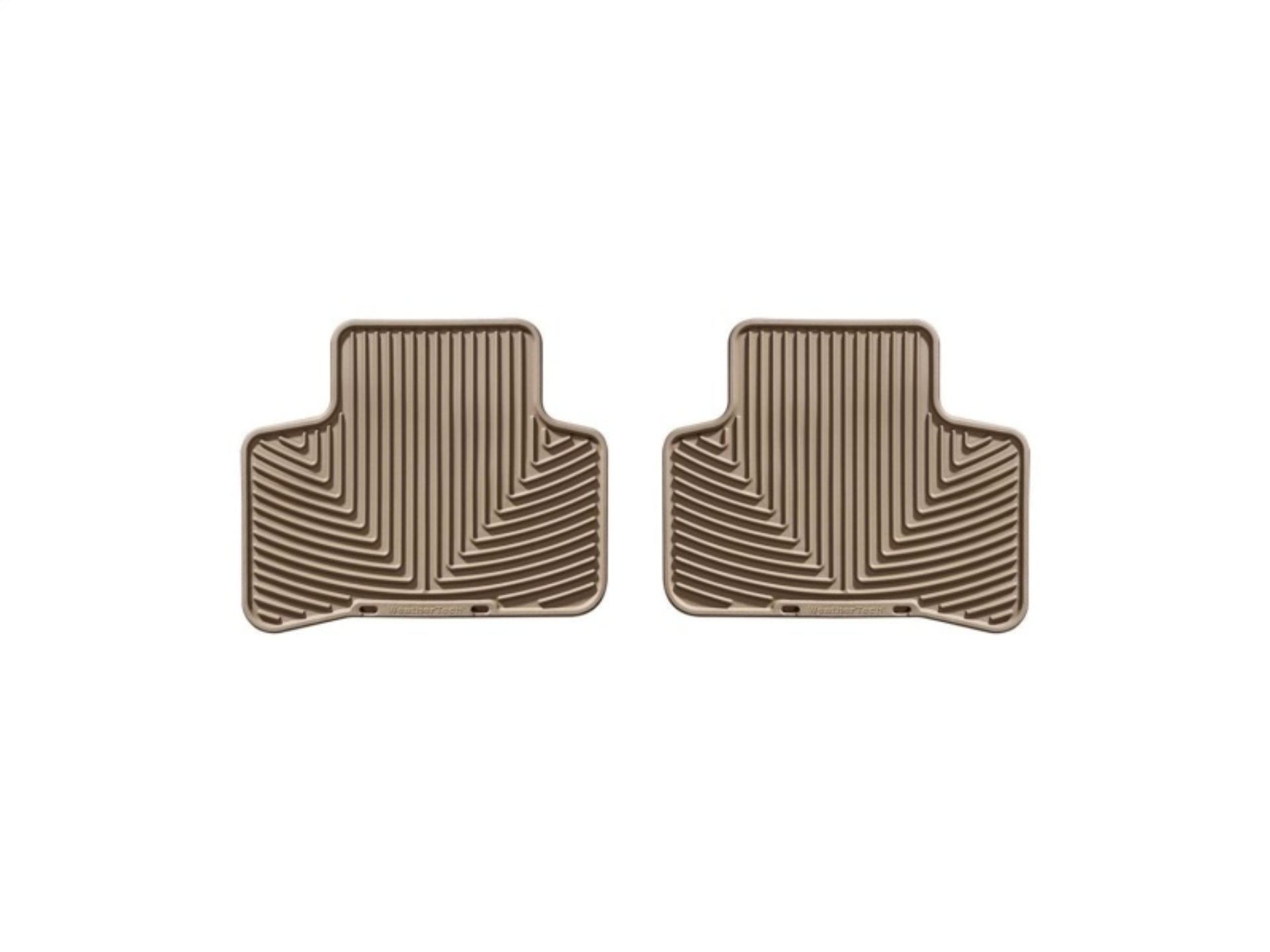 Picture of WeatherTech WT Rubber Mats-Rear-Tan Floor Mats - W100TN