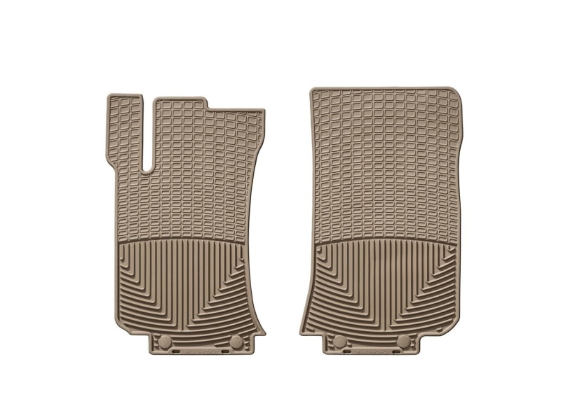 Picture of WeatherTech WT Rubber Mats-Front-Tan Floor Mats - W104TN