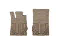 Picture of WeatherTech WT Rubber Mats-Front-Tan Floor Mats - W103TN