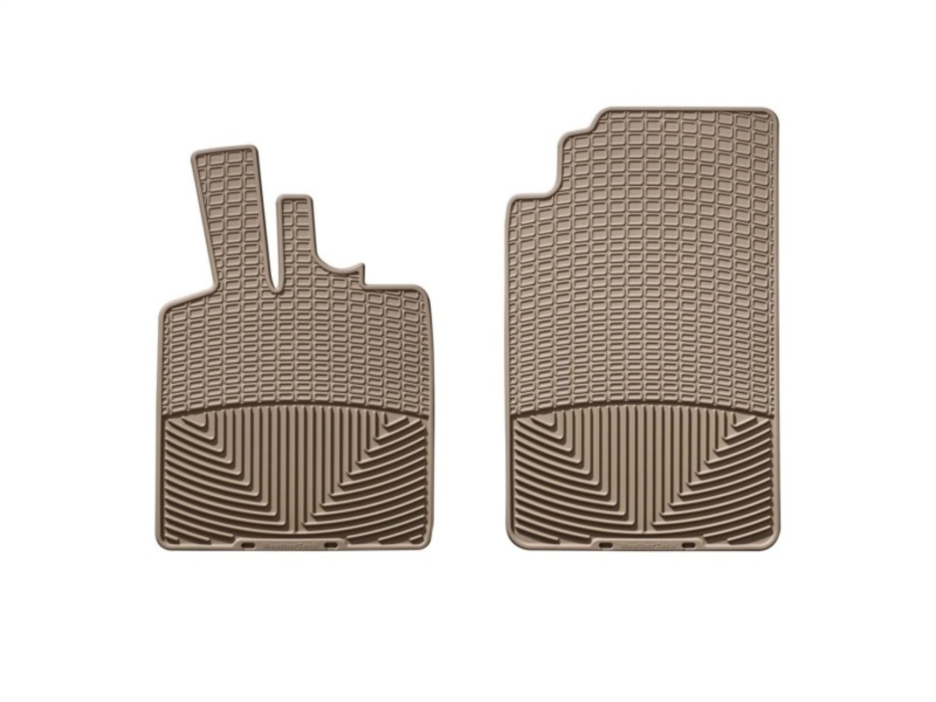 Picture of WeatherTech WT Rubber Mats-Front-Tan Floor Mats - W109TN