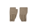 Picture of WeatherTech WT Rubber Mats-Front-Tan Floor Mats - W10TN