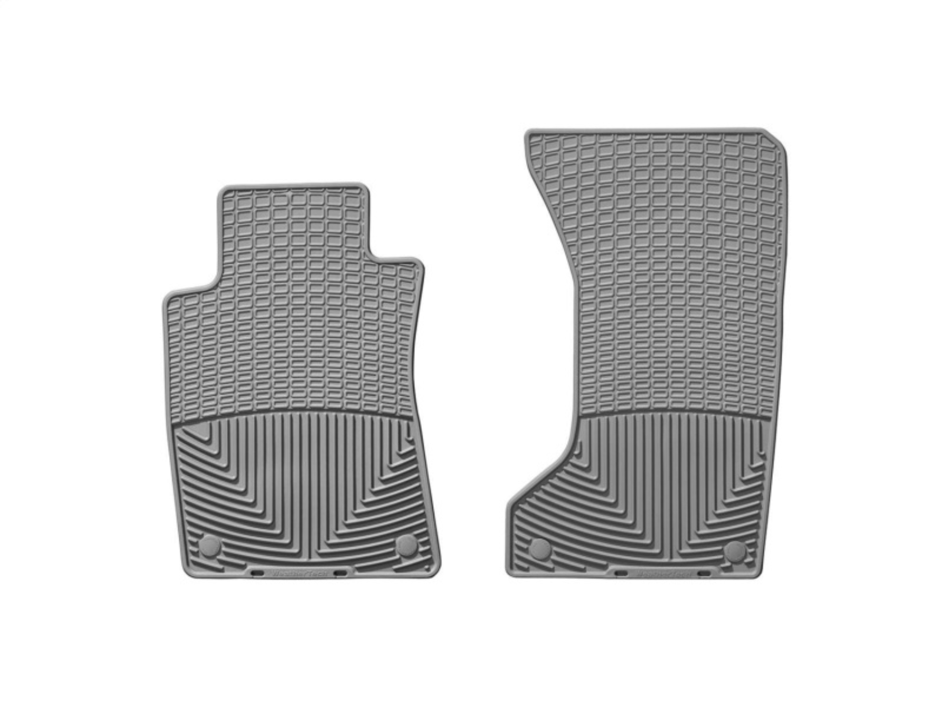 Picture of WeatherTech WT Rubber Mats-Front-Grey Floor Mats - W114GR