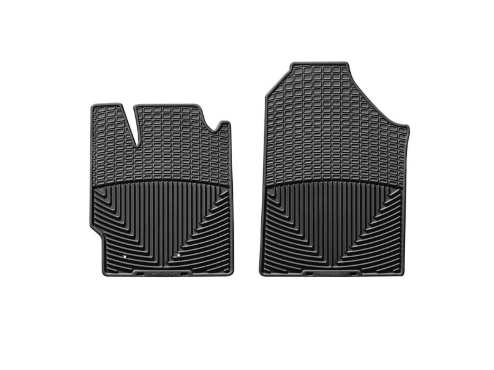 Picture of WeatherTech WT Rubber Mats-Front-Blk Floor Mats - W116