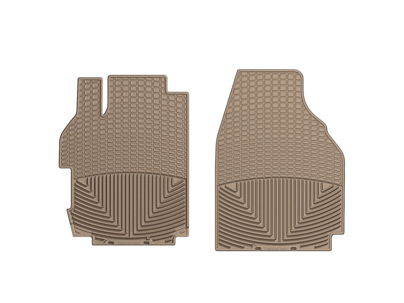 Picture of WeatherTech WT Rubber Mats-Front-Tan Floor Mats - W189TN