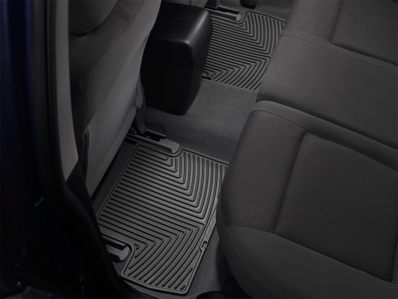 Picture of WeatherTech WT Rubber Mats-Rear-Blk Floor Mats - W205