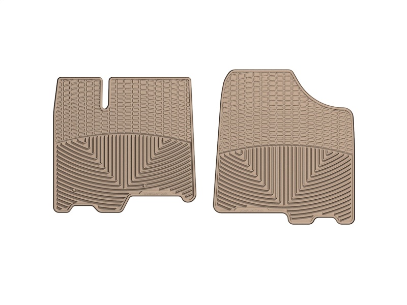 Picture of WeatherTech WT Rubber Mats-Front-Tan Floor Mats - W202TN