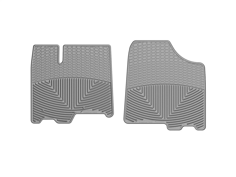Picture of WeatherTech WT Rubber Mats-Front-Grey Floor Mats - W202GR