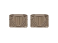 Picture of WeatherTech WT Rubber Mats-Rear-Tan Floor Mats - W20TN