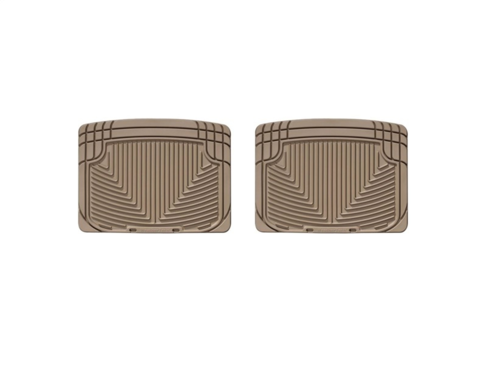 Picture of WeatherTech WT Rubber Mats-Rear-Tan Floor Mats - W20TN