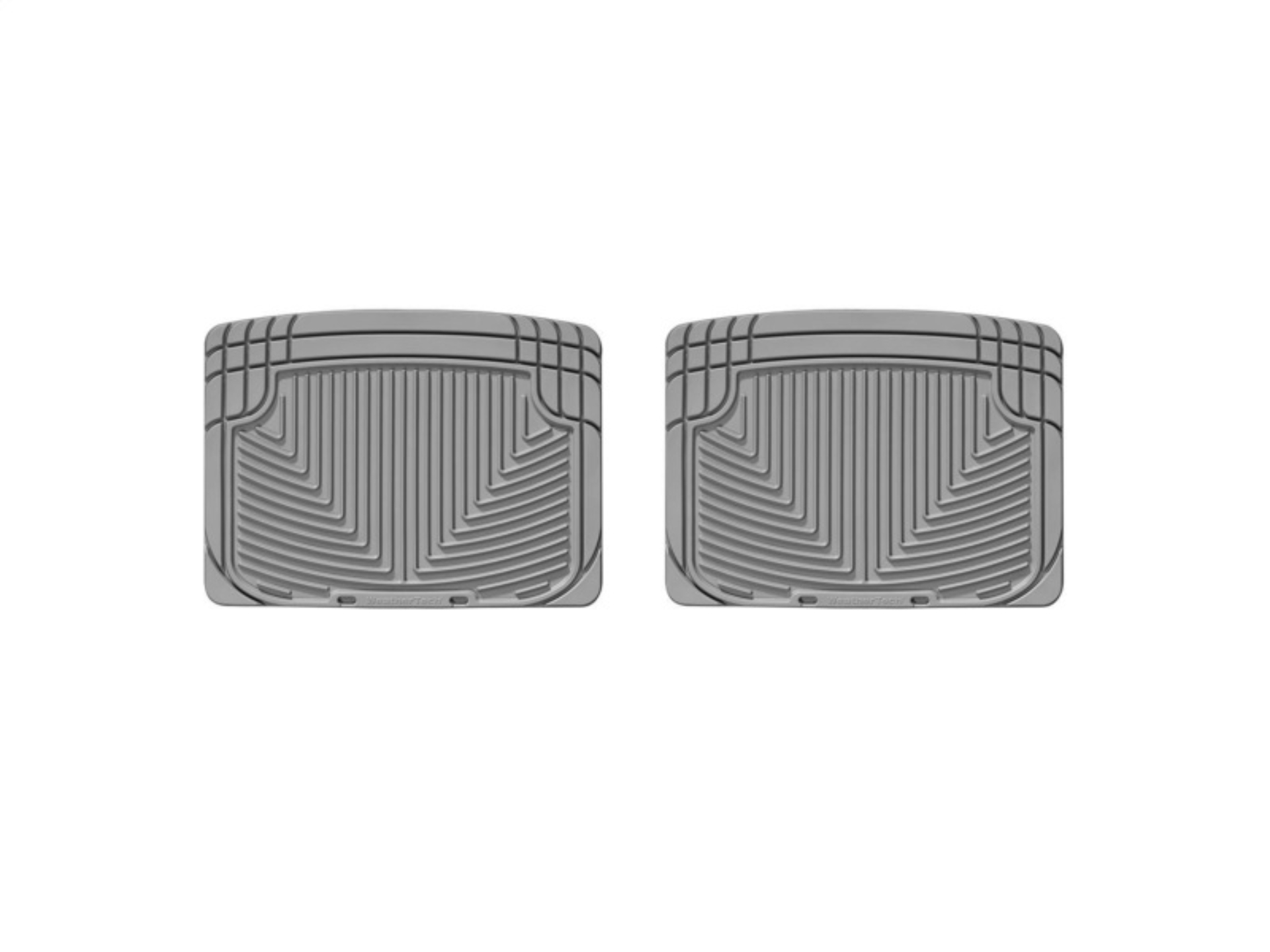 Picture of WeatherTech WT Rubber Mats-Rear-Grey Floor Mats - W20GR