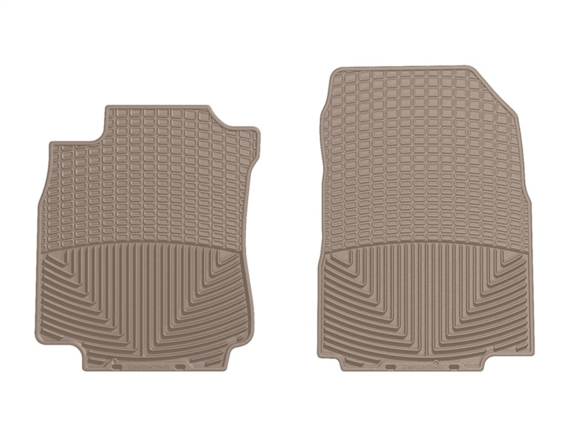 Picture of WeatherTech WT Rubber Mats-Front-Tan Floor Mats - W214TN