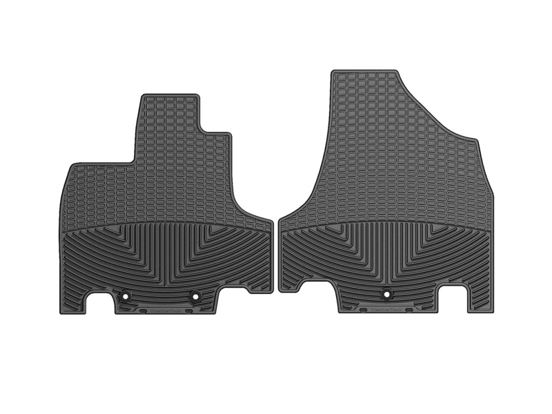 Picture of WeatherTech WT Rubber Mats-Front-Blk Floor Mats - W211
