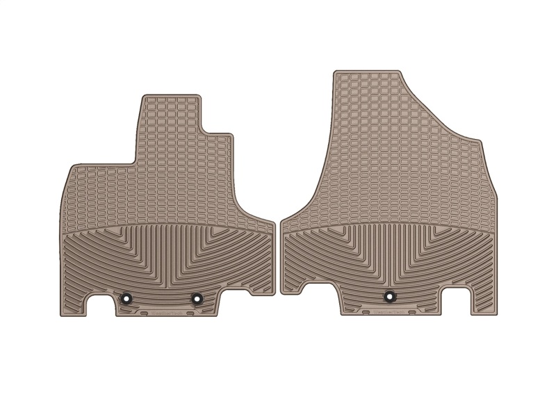 Picture of WeatherTech WT Rubber Mats-Front-Tan Floor Mats - W211TN