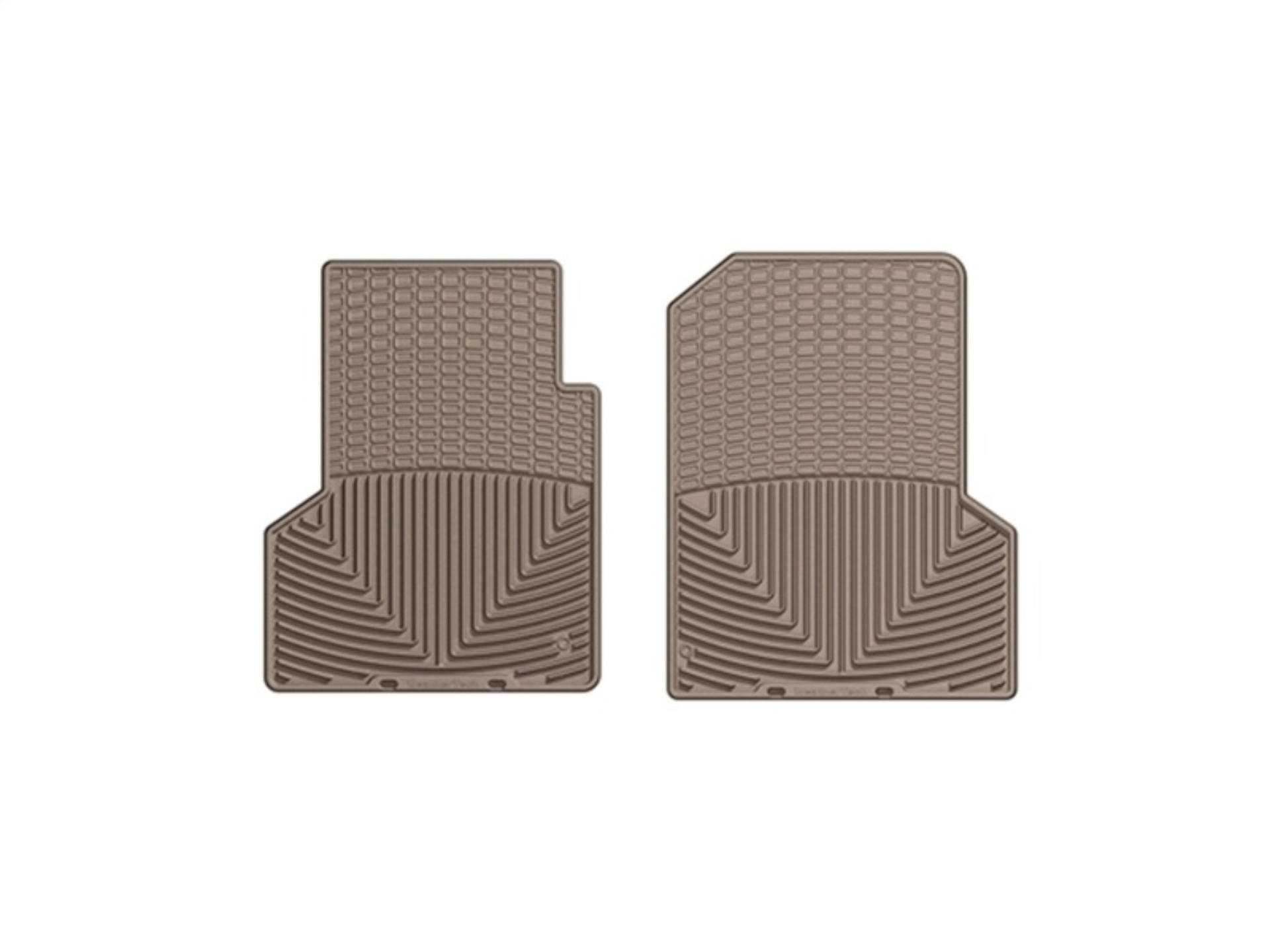Picture of WeatherTech WT Rubber Mats-Front-Tan Floor Mats - W224TN
