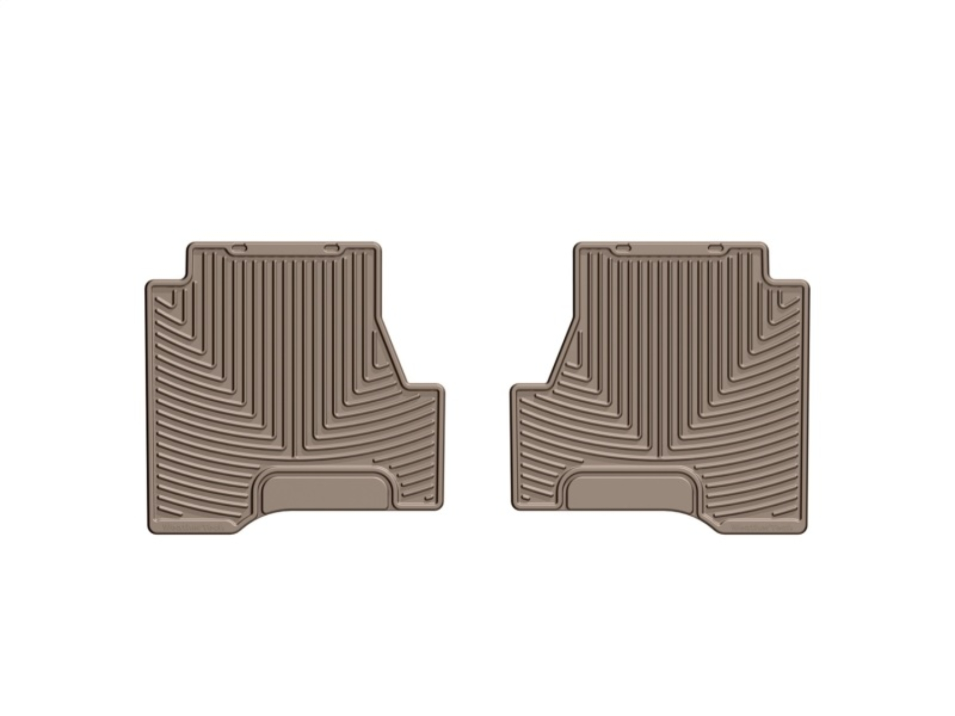 Picture of WeatherTech WT Rubber Mats-Rear-Tan Floor Mats - W223TN