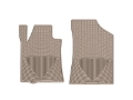Picture of WeatherTech WT Rubber Mats-Front-Tan Floor Mats - W252TN