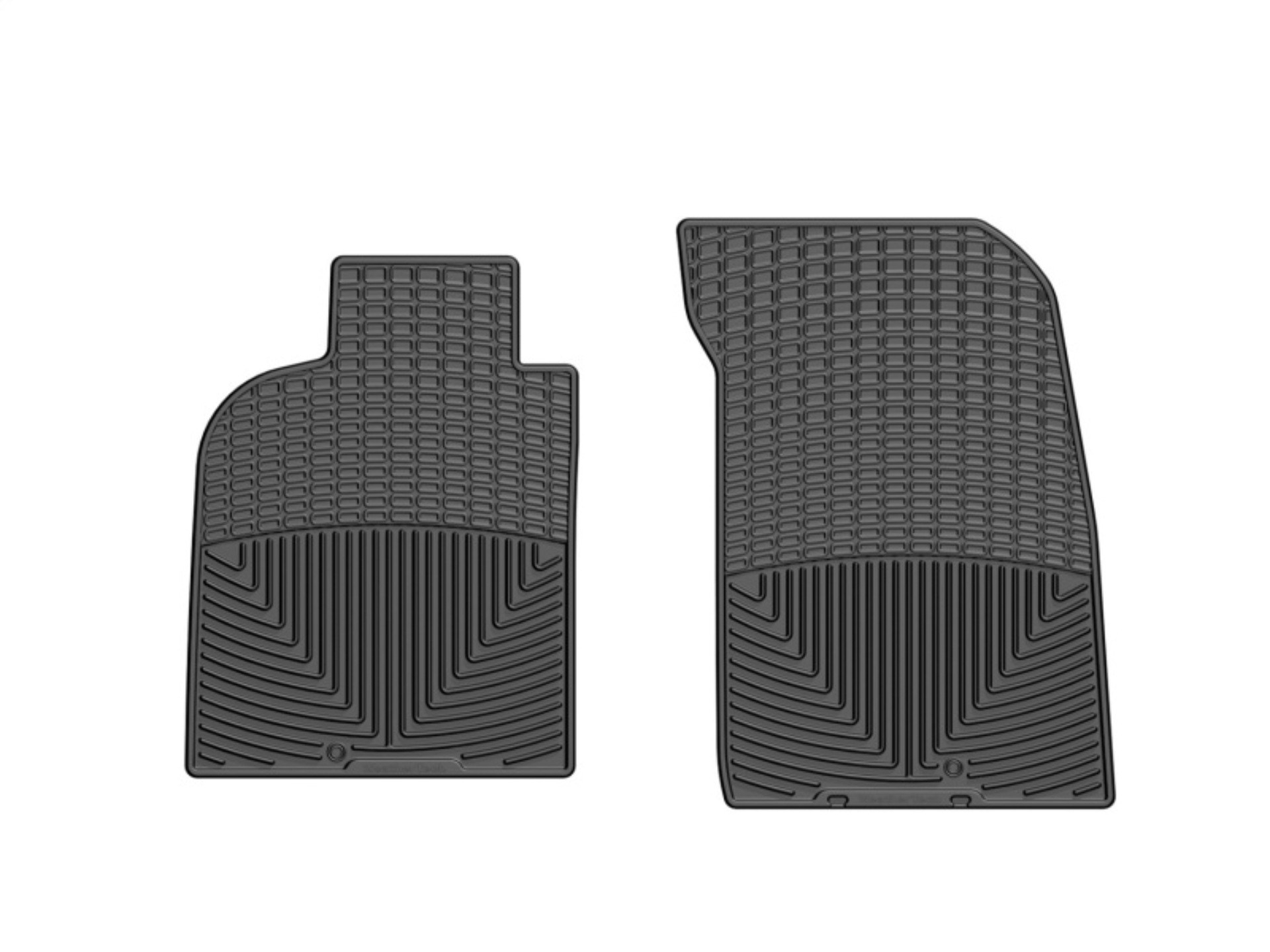 Picture of WeatherTech WT Rubber Mats-Front-Blk Floor Mats - W285