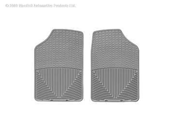 Picture of WeatherTech WT Rubber Mats-Front-Grey Floor Mats - W2GR