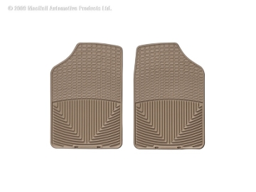 Picture of WeatherTech WT Rubber Mats-Front-Tan Floor Mats - W2TN