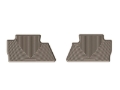 Picture of WeatherTech 14+ Chevrolet Silverado Rear Rubber Mats - Black
