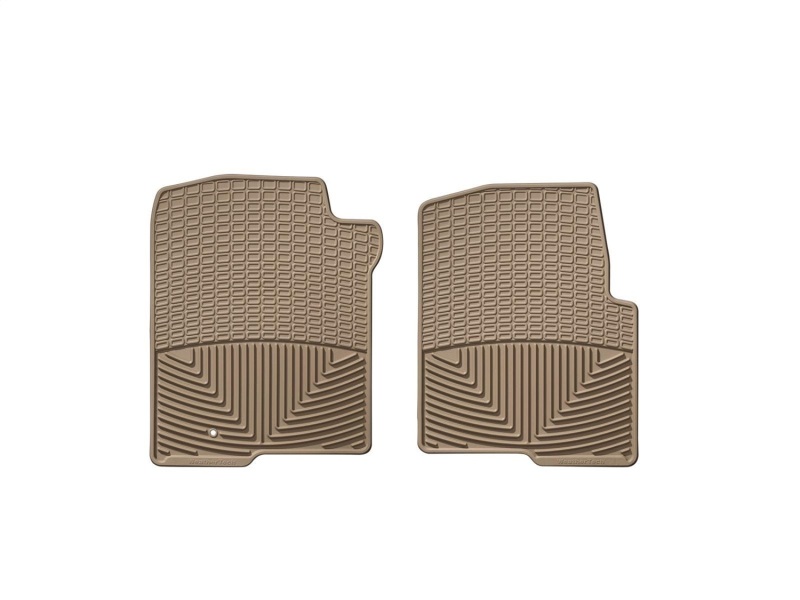 Picture of WeatherTech WT Rubber Mats-Front-Tan Floor Mats - W42TN