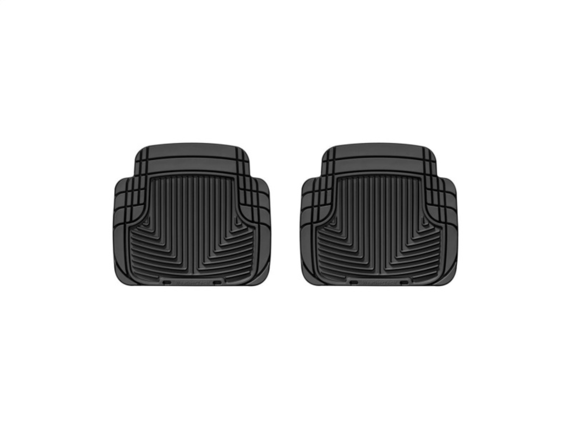 Picture of WeatherTech WT Rubber Mats-Rear-Blk Floor Mats - W50