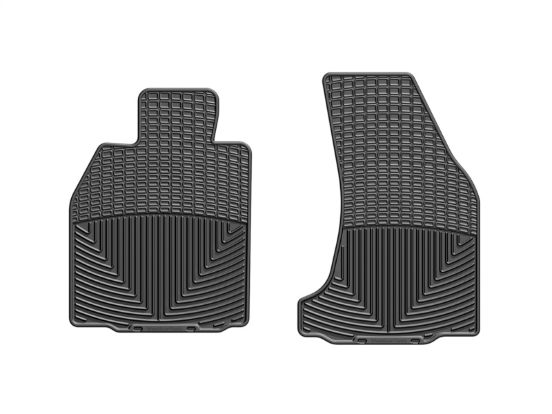 Picture of WeatherTech WT Rubber Mats-Front-Blk Floor Mats - W55