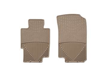 Picture of WeatherTech WT Rubber Mats-Front-Tan Floor Mats - W58TN