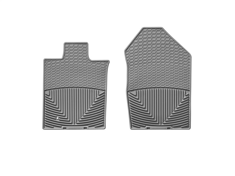 Picture of WeatherTech WT Rubber Mats-Front-Grey Floor Mats - W97GR