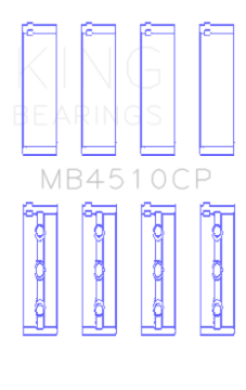 Picture of King Engine Bearings KING Performance Main Bearings - MB4510CP