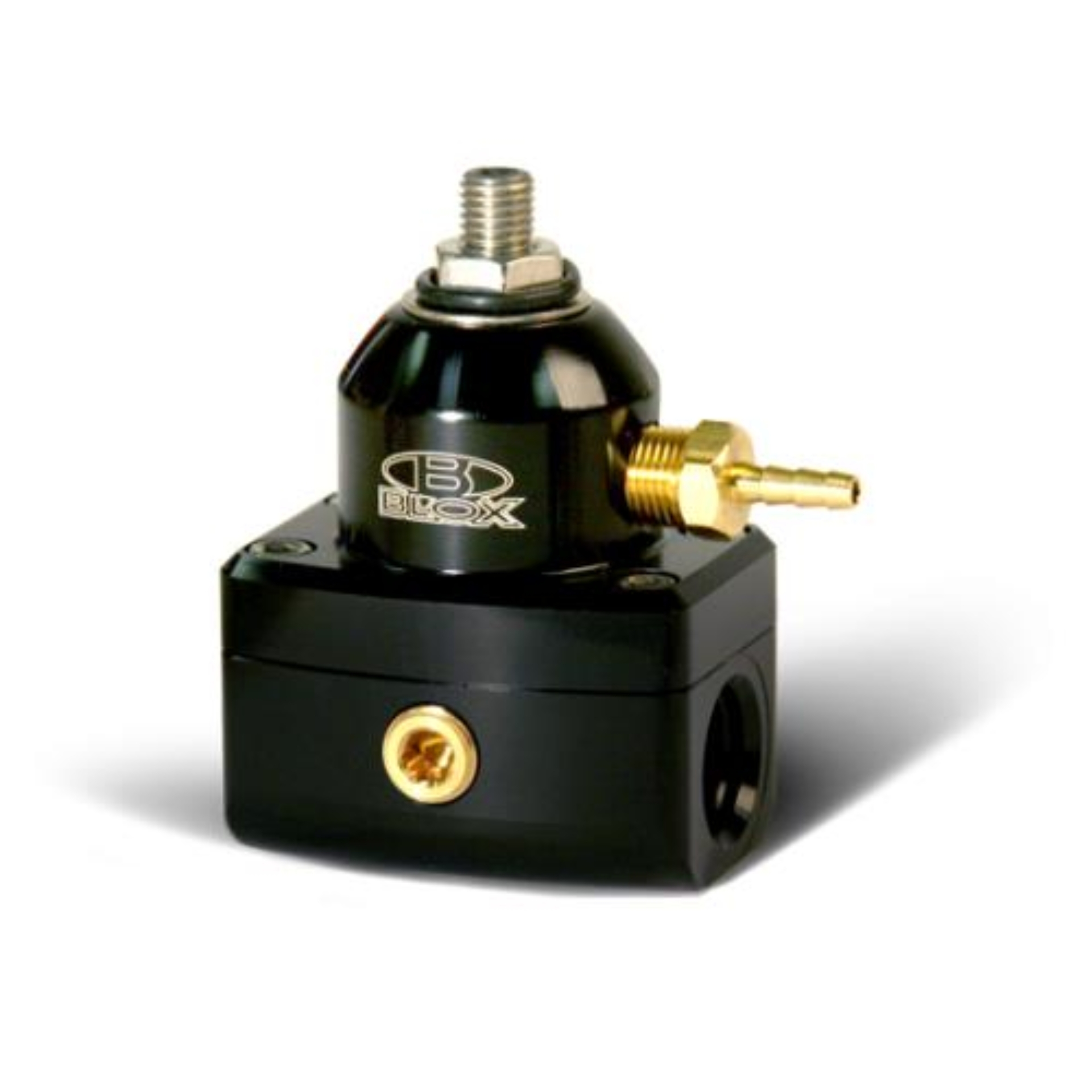 Picture of BLOX Racing BX Adjustable FPRs Fuel Pressure Regulators - BXFU-00410-BKB