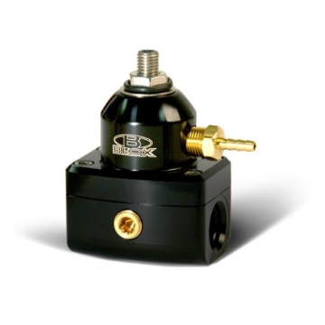 Picture of BLOX Racing BX Adjustable FPRs Fuel Pressure Regulators - BXFU-00410-BKB