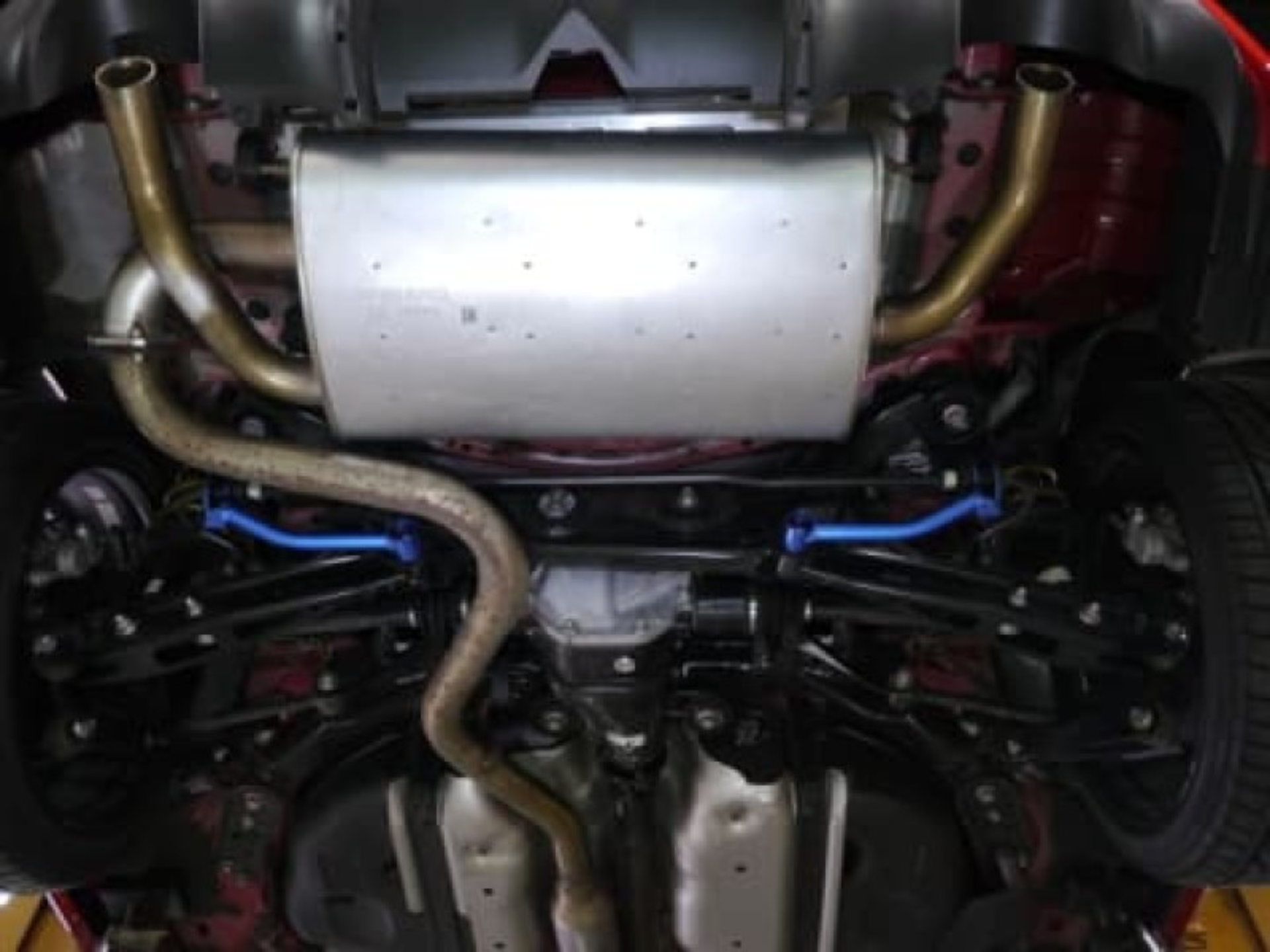 Picture of Cusco CUS Power Braces Rear Chassis Bracing - 965 492 RL