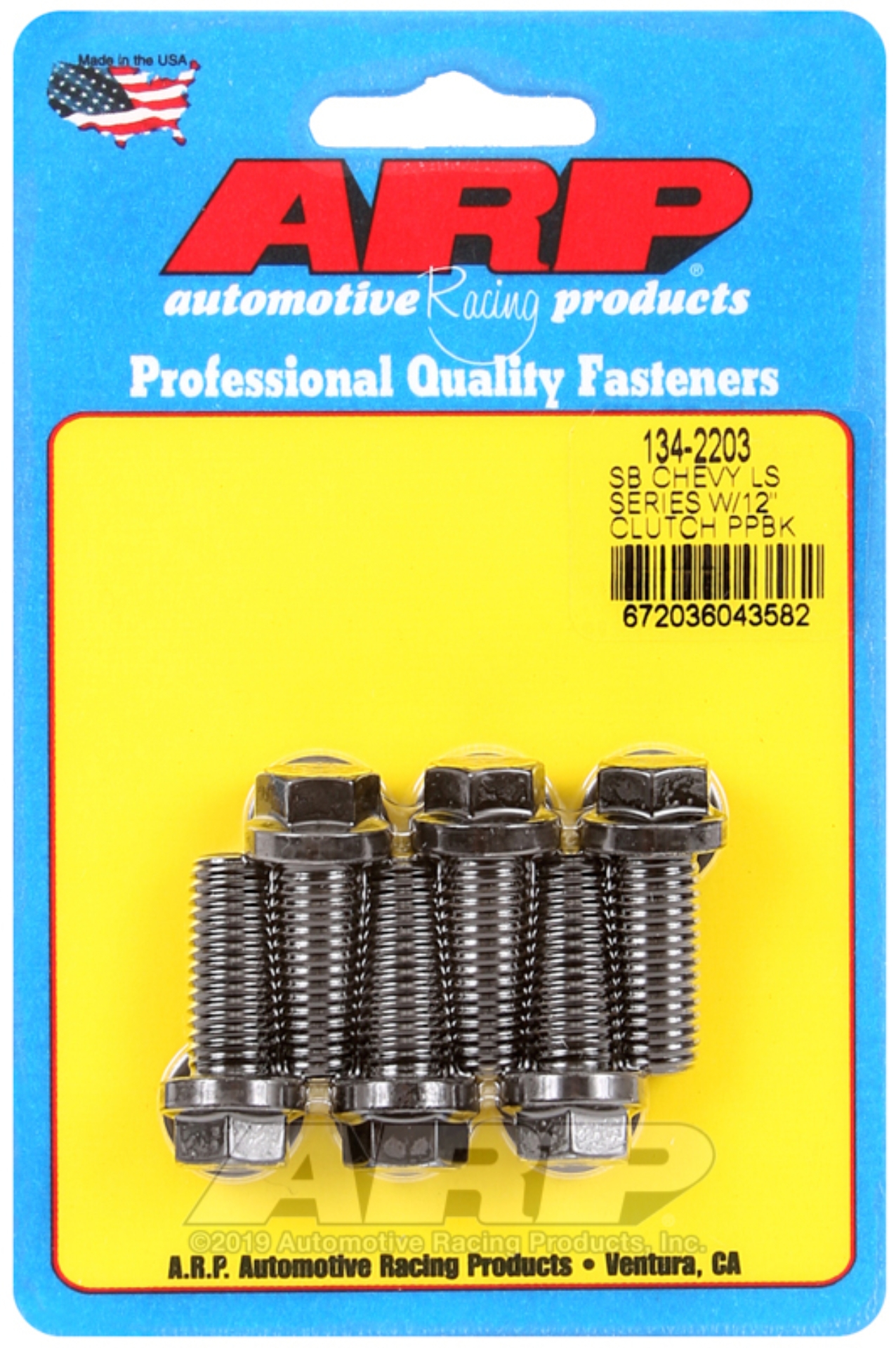 Picture of ARP Pressure Plate Bolt Kit Hardware Kits - 134-2203