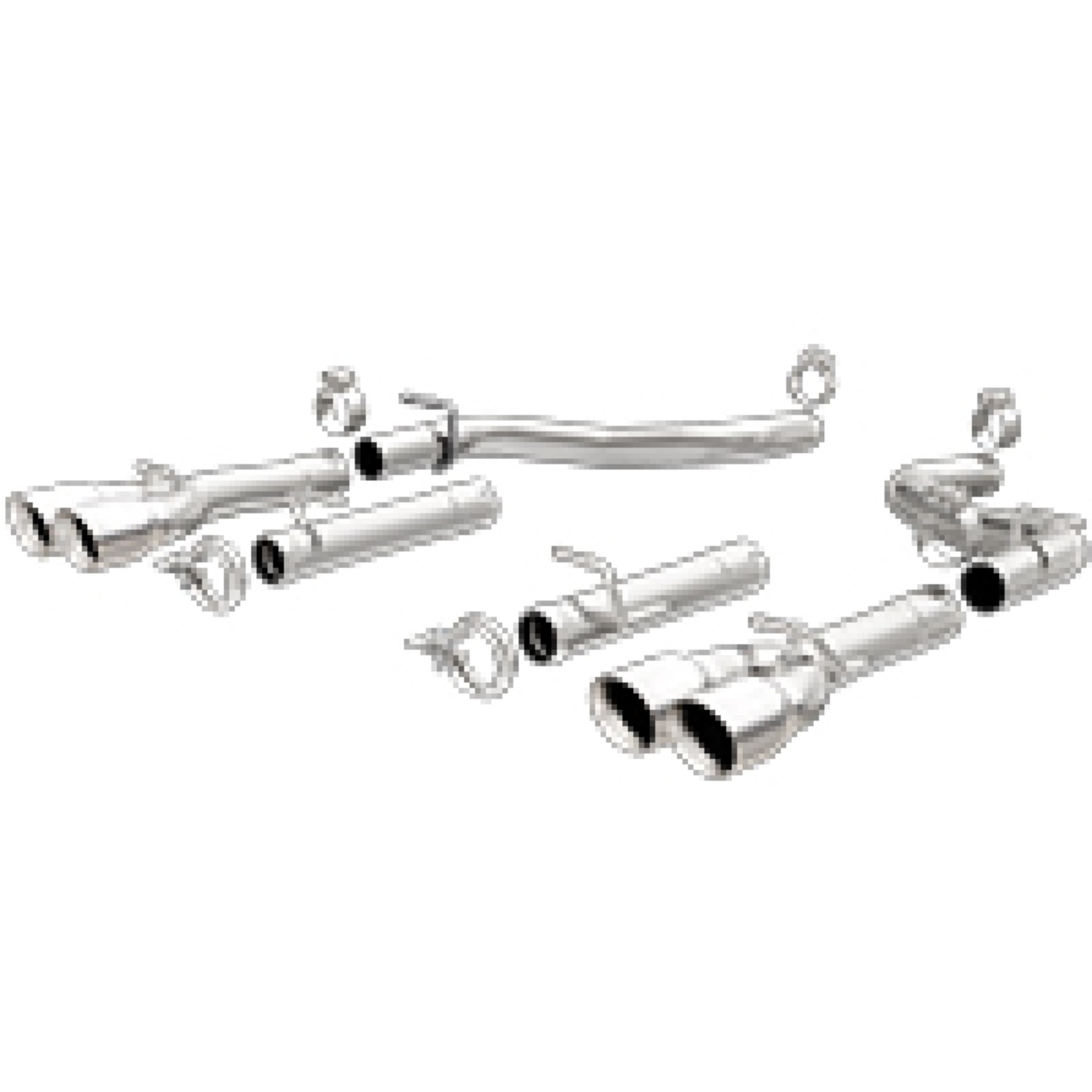 Picture of 19210-Race Axle-Back Exhaust System Dodge